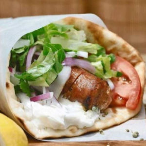 Chicken and Bacon Pita Wrap