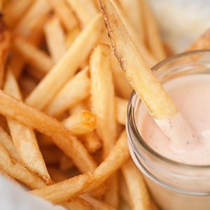 Potato Fries with Sauce
