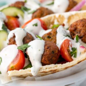 Falafel Serving
